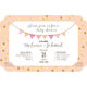 Gold Dots Baby Shower Invitations Image 2 of 3